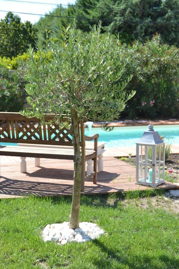B & B "Les Charmettes" Vedene Bagian luar foto