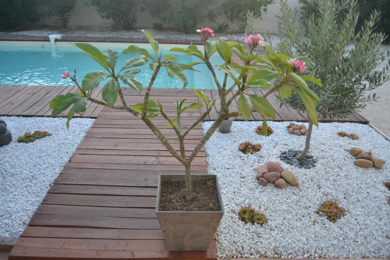 B & B "Les Charmettes" Vedene Bagian luar foto
